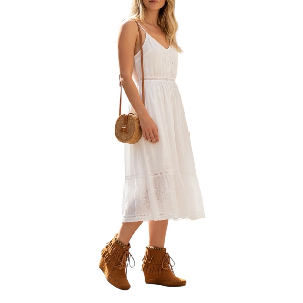 ASH woman’s tan suede moccasin booties with tassels size 36